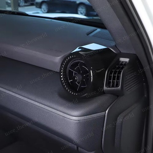 Black Gear Shift Air Vent Outlet Cover Trim For Toyota Land Cruiser 2024 2025 - Picture 4 of 34