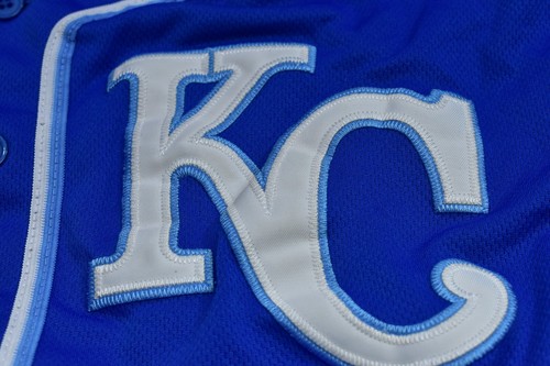 Majestic Kansas City KC Royals #16 Bo Jackson Flex Base Blue Away Jersey 44 - Picture 7 of 7