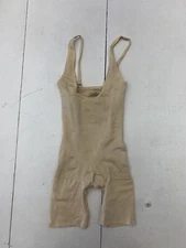 Assets Spanx Womens Tan Body Suit Size Small