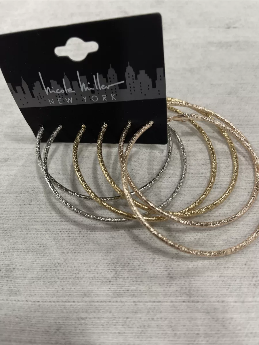 New clearance hoop earrings