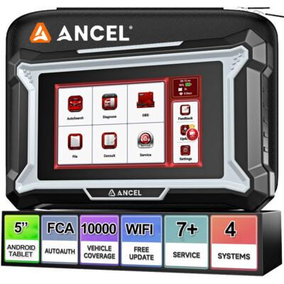 ANCEL DS100 Scanner OBD2 Diagnostic Tool Car Code Reader ABS SRS AT Engine Check