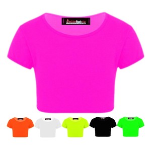 neon belly top