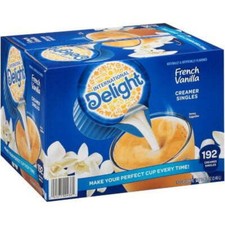 International Delight French Vanilla Creamer Singles 192 ct.