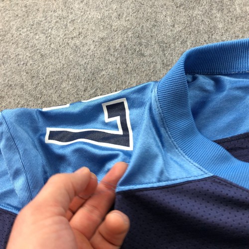 Vintage Eddie George Tennessee Titans Jersey Mens XL #27 Football NFL Reebok - Picture 7 of 13