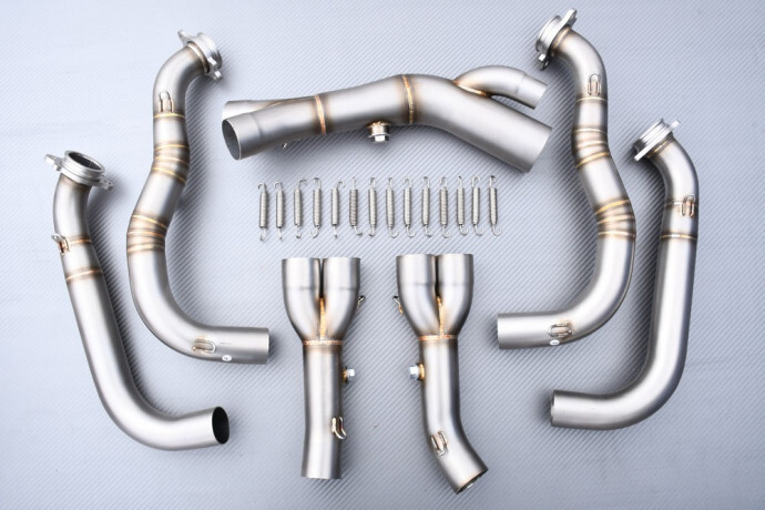 Ligne d'échappement 60mm BMW S1000RR pour supprimer la surchauffe et libérer le moteur 2R10