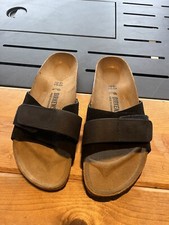 Birkenstock Oita Sandal - Modern Suede Black - NARROW - EU 40 - US L9 / M7