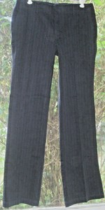 GAP-Size-8-Regular-Classic-Blue-Striped-Straight-Leg-Trouser-Style-Pants