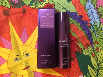 Missha Time Revolution Night Repair Ampoule Balm Stick   Südkorea   10 Gramm