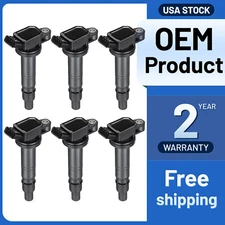 Set of 6 Ignition Coil Pack UF495 For 2010 Toyota Hiace 2.7L L4