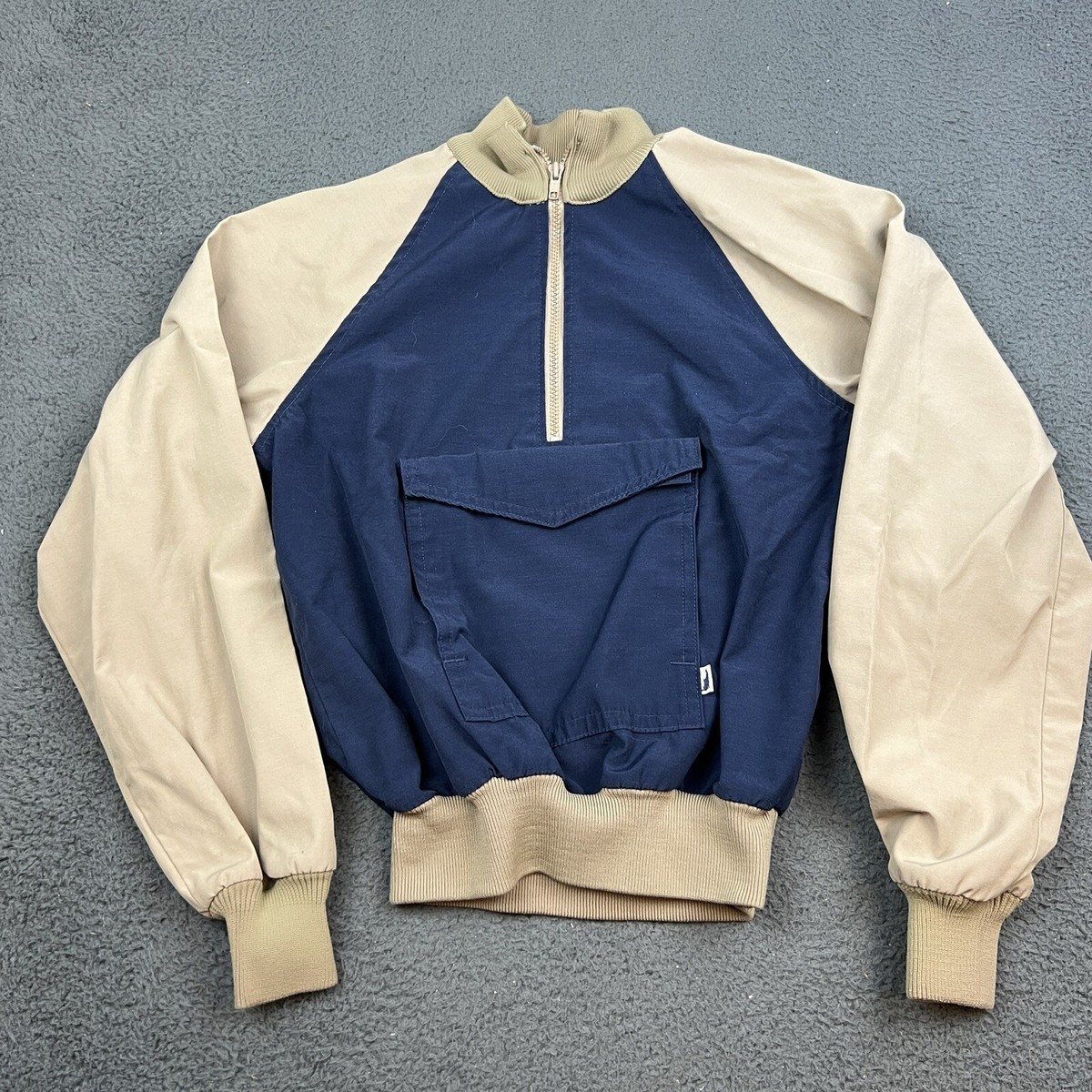 Vintage Mother Karens Jacket Womens 11/12 Blue Beige Anorak