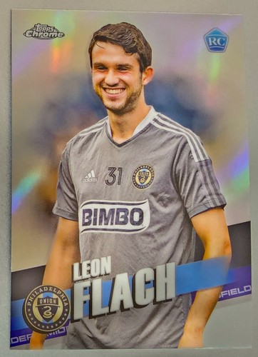 Leon Flach [Sp Variation] #110 2022 Topps Chrome MLS card