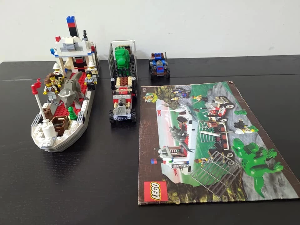 LEGO Adventurers: T-Rex Transport (5975) USED&COMPLETE SET !!!! - Image 3 of 4