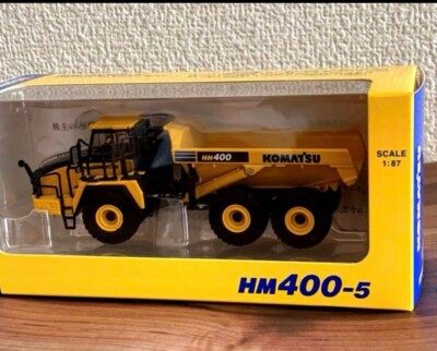Komatsu offizielles Druckgussmodell Knickgelenkter Muldenkipper HM400-5 / Jap...