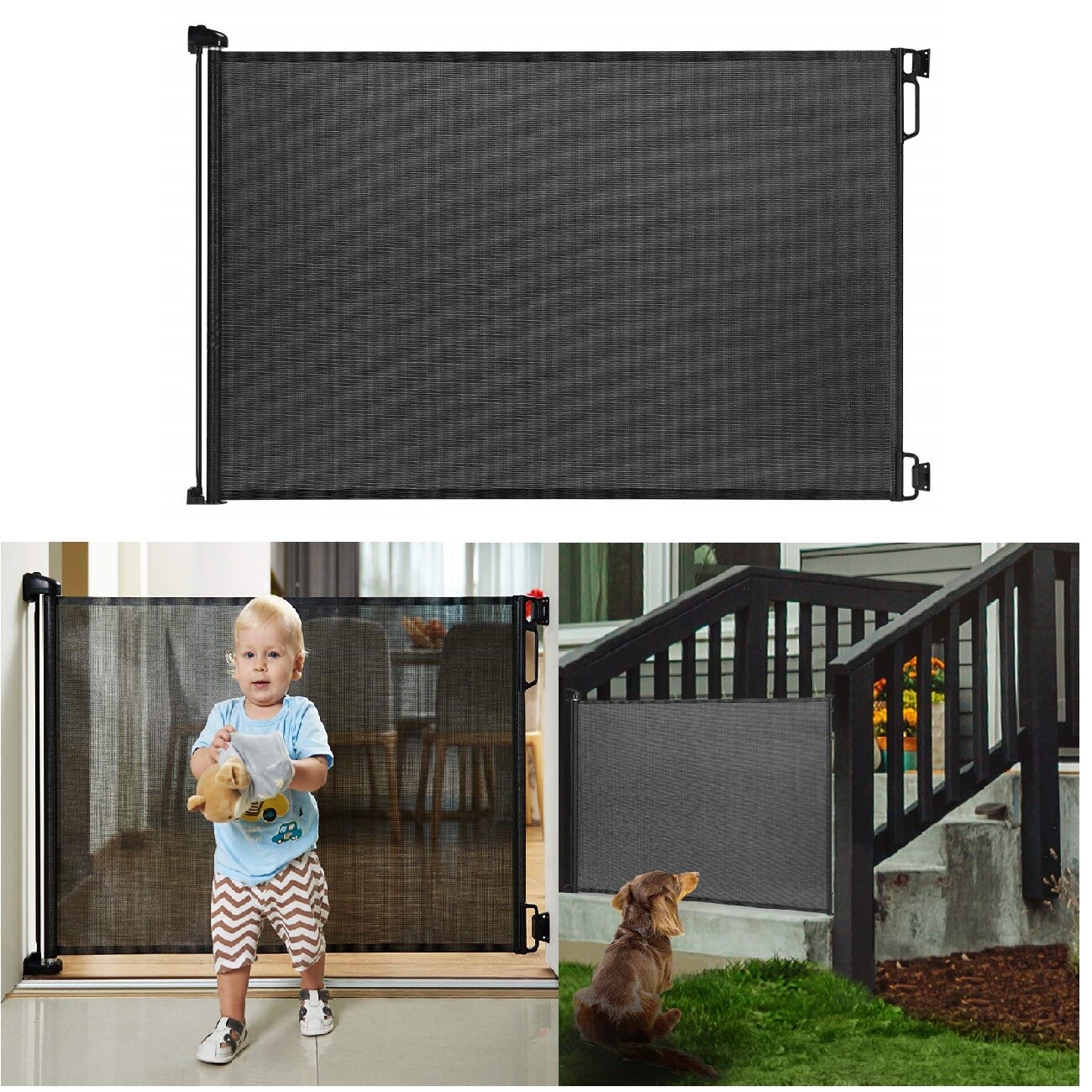 exterior retractable gate