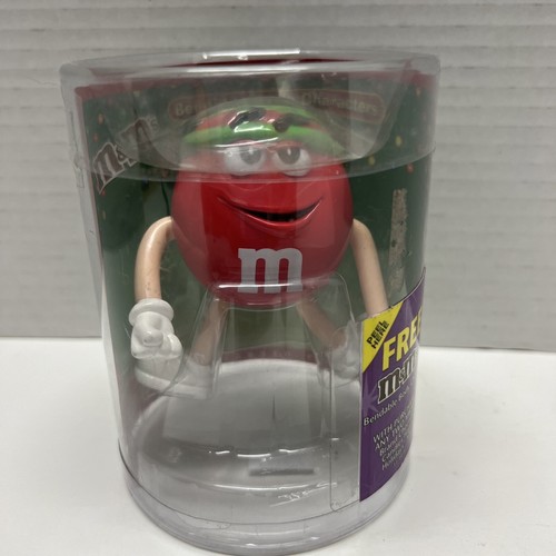 Vintage 2004 M&M's Figur mit Biegeteilen roter Korpus
