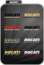 2 Adesivi DUCATI monster serba…