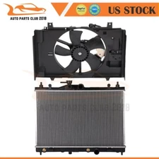 Radiator and Cooling Fan Assembly Fit for 2007 2008 2009-2012 Nissan Versa