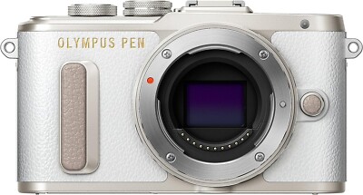 USED   Olympus PEN E-PL8 16.1MP Digital Camera - White FREESHIPPING