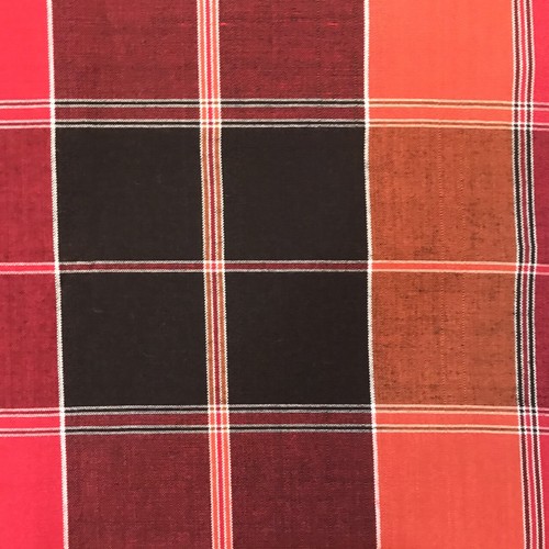 Men's Thai Native Northeastern Open / Tube Sarong Grid Pattern Multi-Color Wrap - Picture 66 of 144
