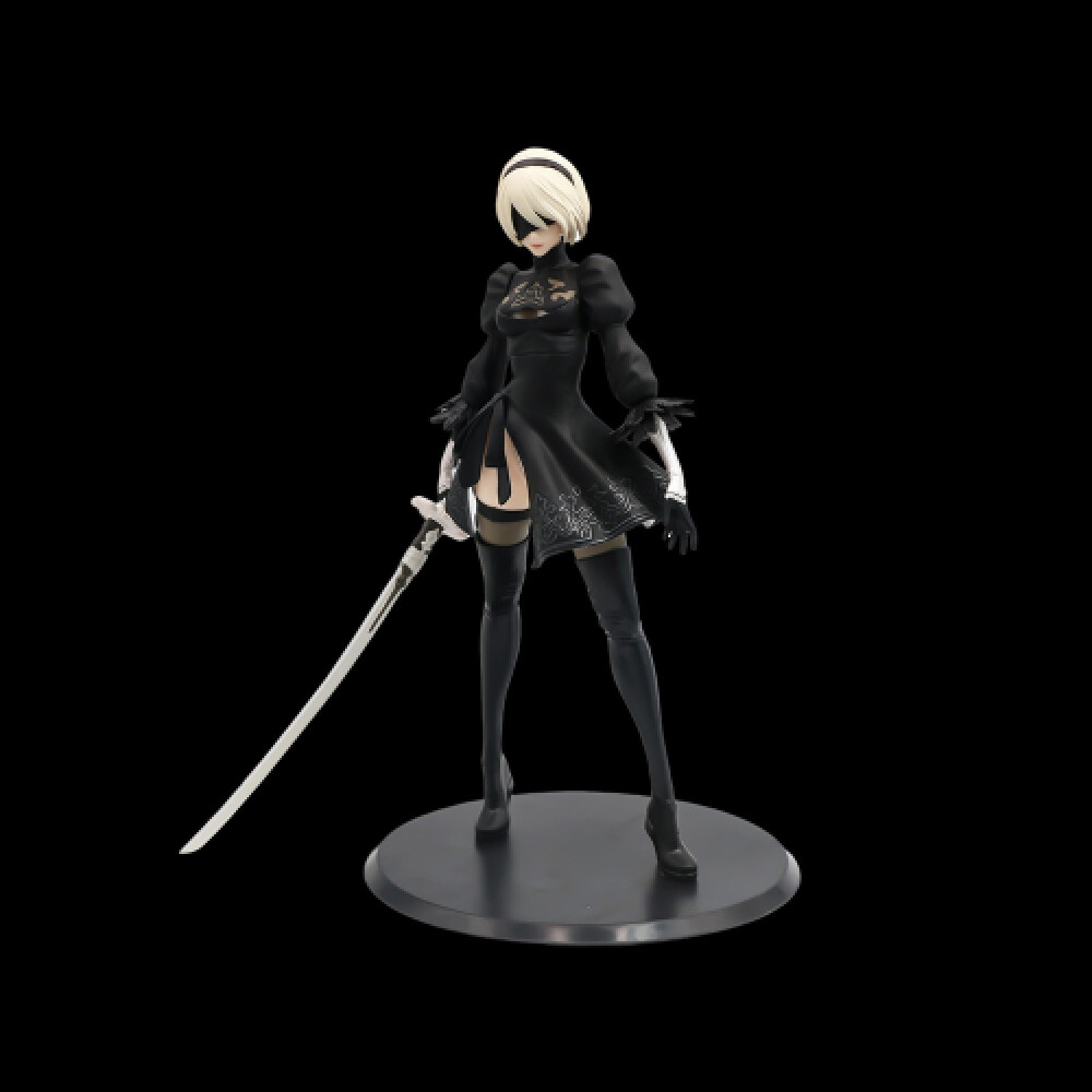 11 Nier Automata 2B YoRHa No. 2 Type B Animation Hand-Made Action Figure  BULK