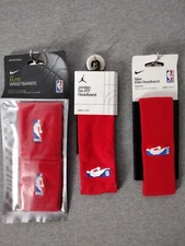 Nike Elite Wristbands + Headband  and Jordan Dri-Fit Headband Basketball NBA