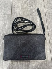 SAKROOTS Crossbody Small Clutch Black Spirit Desert