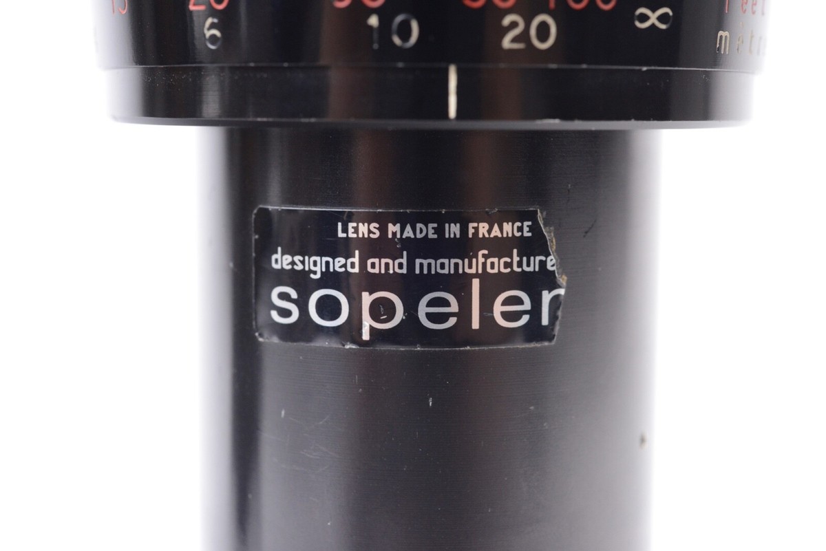 Objectif Taylor Hobson Monital Zoom M Rank – 20-100mm F/2.1 – Monture C – Cinéma