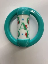 Vintage Evenflo Clown Hand Rattle Plastic ABCDE