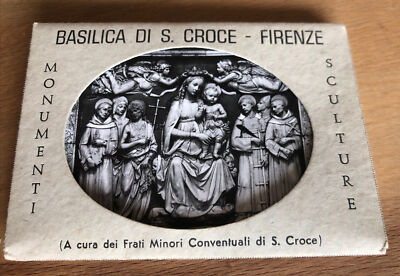 Souvenir Photopaket Basilica di S. Croce Firenze