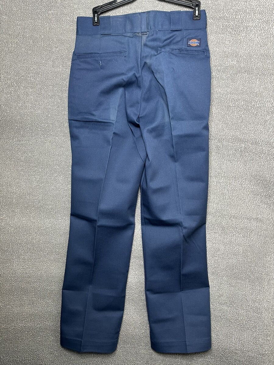 Dickies Relaxed Fit Straight Leg Men's Pants - Navy Blue Dickies Relaxed Fit Straight Leg Men's Pants - Navy Blue