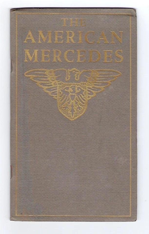 1906 The American Mercedes, Reprint 1961, Booklet/Brochure - Image 2 of 4