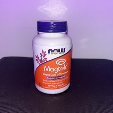 NOW FOODS Magtein Magnesium L-Threonate 2000mg 90Caps