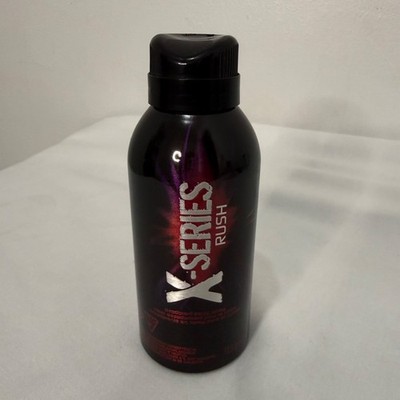 Avon X SERIES Rush Mens Deodorant Body Spray 4 oz NEW 