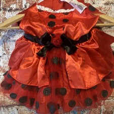 Ladybug Costume Dress Party Play Disguise Toddler Size 2T