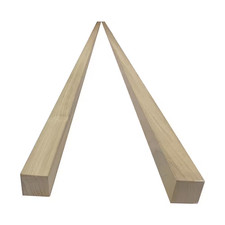 2 In. X 2 In. X 8 Ft. Poplar S4S Board 2-Pack