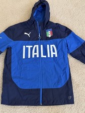 Puma Italy Italia Vintage Jacket Men Size Small Chamarra Chica Football Soccer