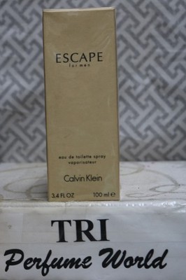 ESCAPE for Men by Calvin Klein Cosmetics Unilever Eau de Toilette Spray 3.4 oz.