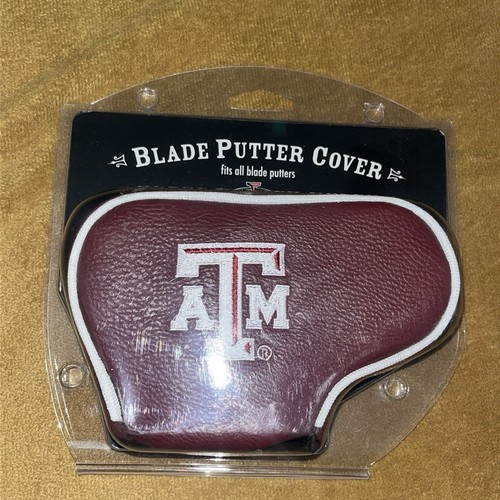 Brand New Golfing Cover For Bag Texas A & M Golf Blade Putter Cover NCAA NEW - Picture 6 of 24