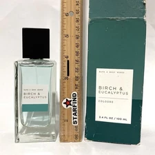 Bath & Body Works Birch & Eucalyptus Cologne Perfume Spray 3.4 fl oz 100 ml