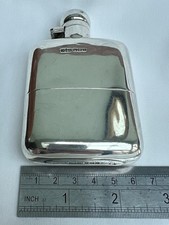 Fine Quality Sterling Silver Hip Flask By James Dixon & Sons Ltd Sheffield 1916.