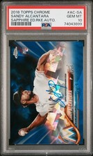 2018 Topps Chrome Sapphire Edition Baseball Cards 9