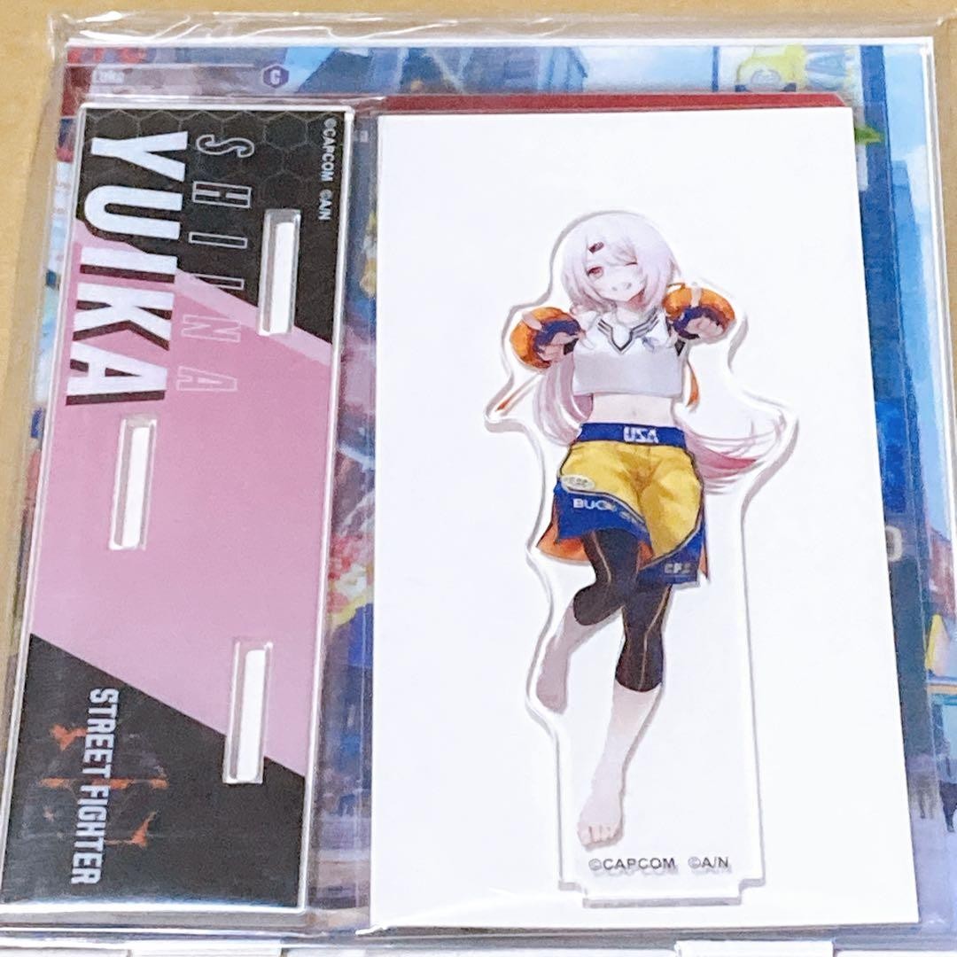 Nijisanji Street Fighter Yuika Shiina Acrylic Stand