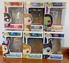 Lot of 6 EMPTY Funko Pop! Boxes Maleficent, Peter Pan, Captain Hook, Belle, Viol