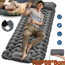 Selbstaufblasbare Camping Isomatte Ultralight Single Matratzenauflage Outdoor DE