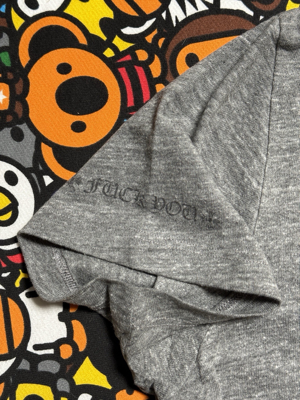 Chrome Hearts Womens Grey Multi Logo Tee thumbnail 6