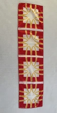 Vtg MCDONALD’S Promo Women’s Scarf ~ Frankie Welch Designer 🌺 1970’s ~ HTF