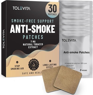 Anti- Smoke Herbal Patches Beige 7 Mg | Quit Smoking Patches to Help Reduce Crav