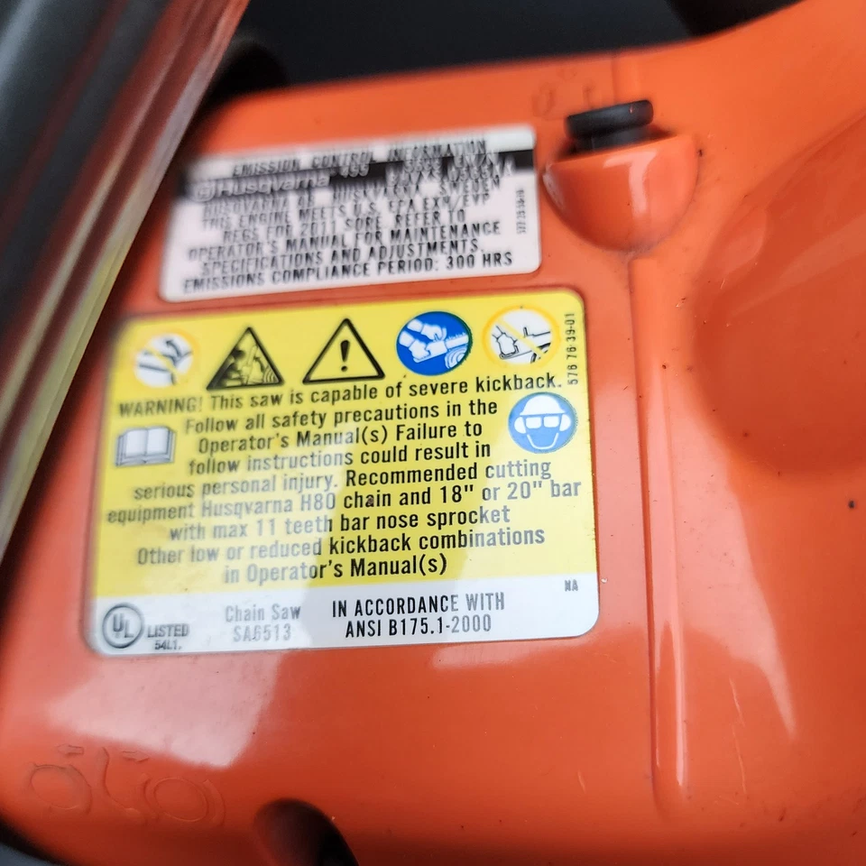 Husqvarna 455 Rancher 20" Gas Chainsaw X-TORQ Engine Power Saw Farm Tough ⚙️ - Image 4 of 4