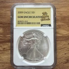2009 Silver Eagle 1 oz EARLY DATE! BU MS GEM UNC .999 fine Silver Bullion Coin
