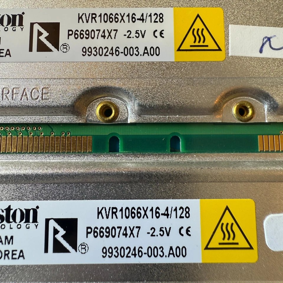 Kingston KVR1066X16-4/128 128MB 16bit, 1066MHz 64x16 RDRAM Non-ECC [P1-Smx-Ram1] - Image 3 of 4